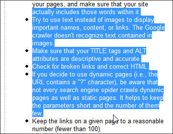 Use HTML Links